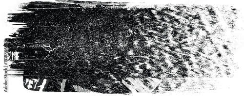 Glitch distorted geometric shape . Noise destroyed logo . Trendy defect error shapes . Glitched frame .Grunge textured . Distressed effect .Vector shapes with a halftone dots screen print texture.