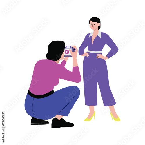 Team Collaboration Vector illustration. EPS 10 file