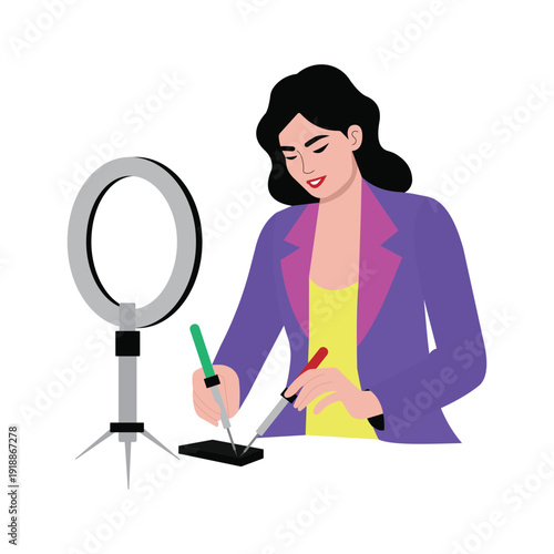 Product Photography Vector illustration. EPS 10 file