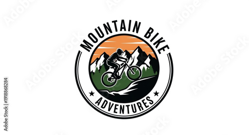 Mountain Bike Adventures Logo Design.