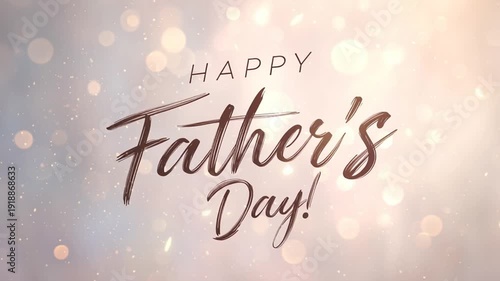 Celebrating Father's Day with joyful greetings and bright colors in a festive atmosphere