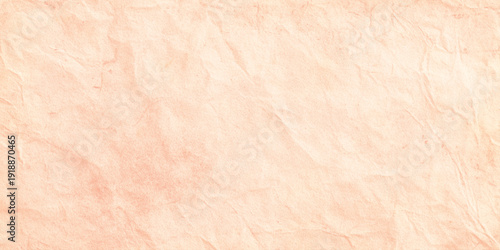 vintage peach parchment paper texture background with organic wrinkled perfect for vintage stationery, natural cosmetic branding.