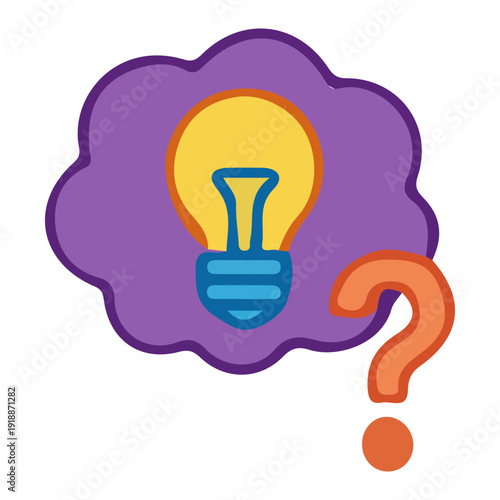 Idea Question Mark Thought Bubble