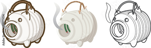 ブタの蚊取り線香