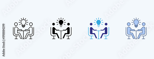 Communication Multiple Icon Illustration Vector