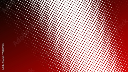 Dark Red Gradient with Halftone Dot Abstract Background in Modern Minimal Digital Design Style