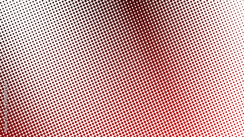 Dark Red Gradient with Halftone Dot Abstract Background in Modern Minimal Digital Design Style