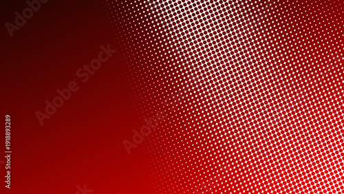 Dark Red Gradient with Halftone Dot Abstract Background in Modern Minimal Digital Design Style