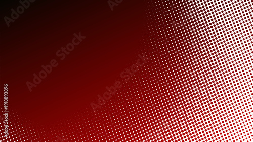 Dark Red Gradient with Halftone Dot Abstract Background in Modern Minimal Digital Design Style