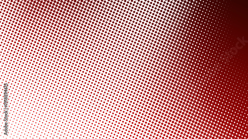 Dark Red Gradient with Halftone Dot Abstract Background in Modern Minimal Digital Design Style