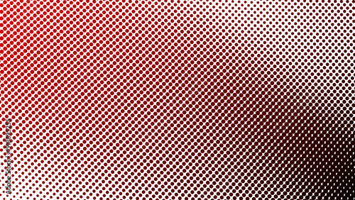 Dark Red Gradient with Halftone Dot Abstract Background in Modern Minimal Digital Design Style