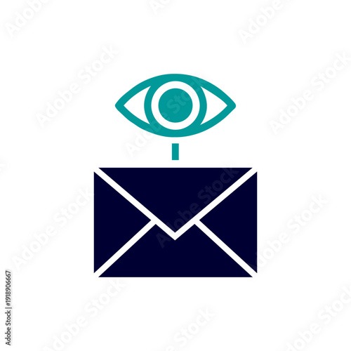 Email Privacy and Security Monitoring Icon