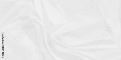 White crumpled paper texture. white crumpled paper texture sheet background. Wrinkled paper texture.