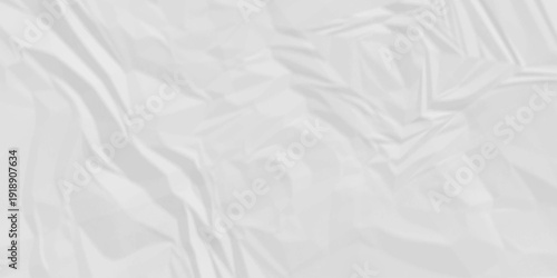 White crumpled paper texture. white crumpled paper texture sheet background. Wrinkled paper texture.