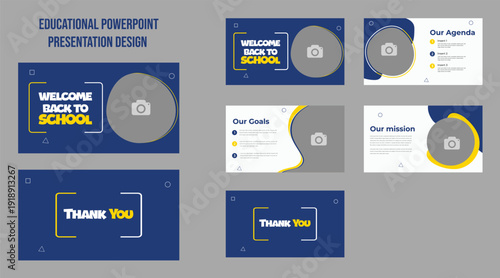 education presentation slide template design or pitch deck slide or sales guide slider template education powerpoint presentation slide template ,learning, marketing, online, portfolio, power, present