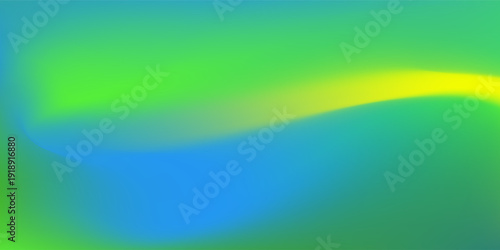 blue green yellow color gradiant illustration. blue green yellow color gradiant background. not focused image of bright blue green yellow color gradation.