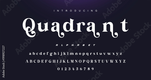 Typography beauty fashion elegant minimalist serif italic fonts decorative wedding vintage retro logos. Minimal luxury font alphabet logo. Vector illustration.