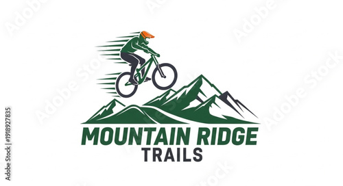 Mountain Ridge Trails Logo Design.