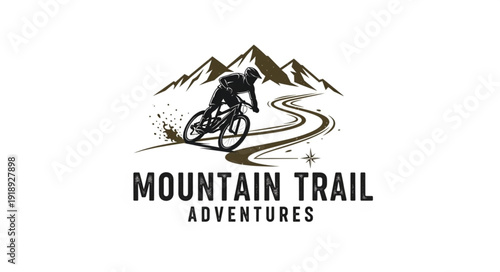 Mountain Trail Adventures Logo Design.