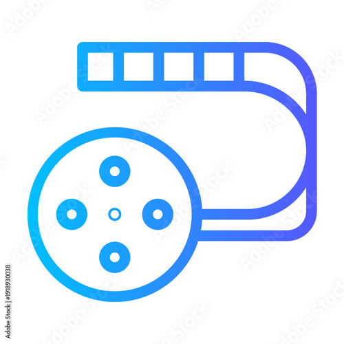 tape gradient icon