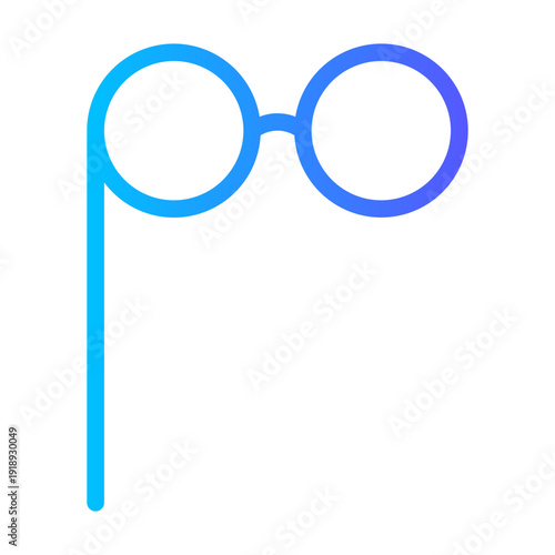 spectacles gradient icon