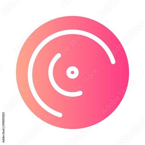 dvd gradient icon