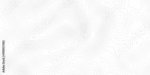 Modern spiral topography map line location discovery design. vector topo map design White topographic world grid wave Topographic map geographic line texture background.