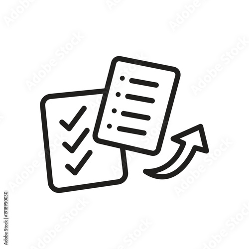 Task Completion Checklist Icon