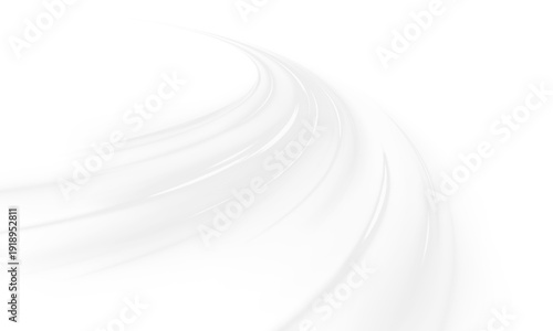 City highway road, neon laser line express speed and motion. Cool wind starts the blizzard. White light trail expands as wave, creating futuristic energy, clear traffic direction. Graphic vector png.