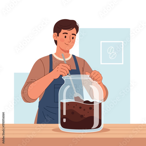 Crafting rich cold brew coffee at home with passion and expertise today