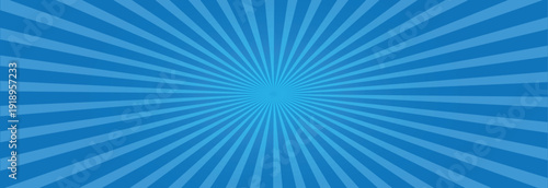 abstract blue ray star burst background illustration