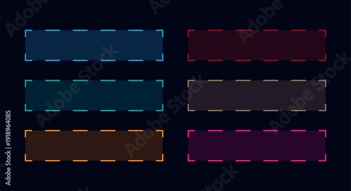 Advanced Futuristic User Interface Kit – HUD GUI Frames, Virtual Dashboard Components, Sci-Fi Screen Elements, High-Tech Vector Template