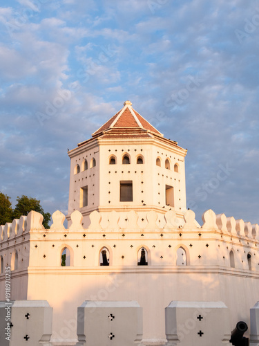 Phra Sumen Fort, Bangkok, Kingdom of Thailand.