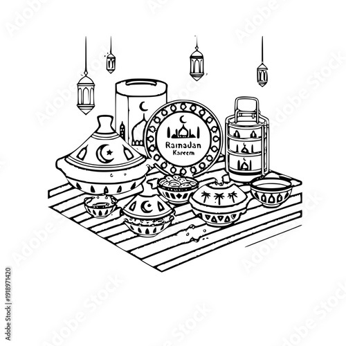 vector drawing of a house