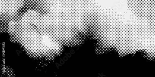 A subtle, stylish halftone pattern emerges against a light gray backdrop, showcasing a contemporary dot matrix design with delicate gradients and a seamless vector texture