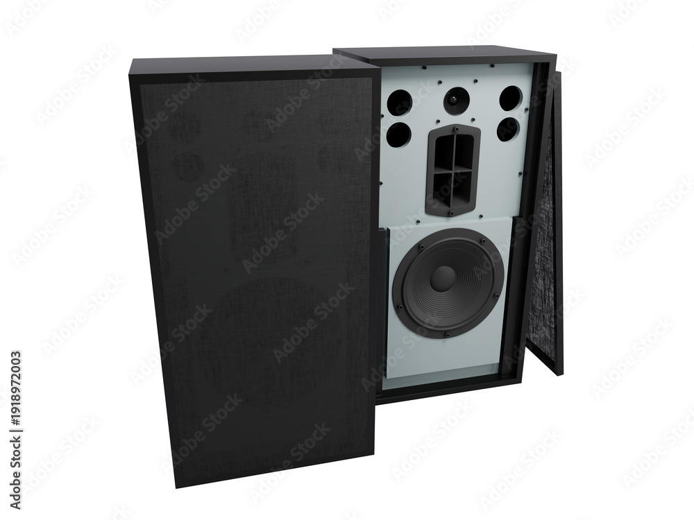 Fototapeta premium Enceintes acoustiques