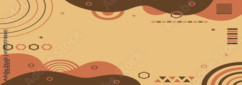 abstract geometric background styles in vectors background