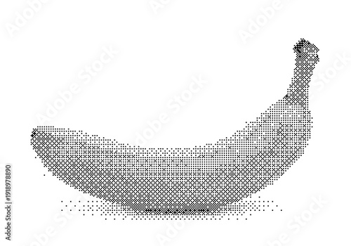 Urban street scene in neon green pixel art with perspective dither