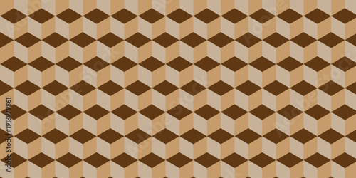 Abstract square black grid tiles cubic square shape backdrop texture. cube geometric wall and floor vector diamond hexagon triangle wallpaper background.