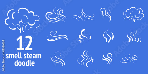 Smell steam doodle 12 aroma swirl collection