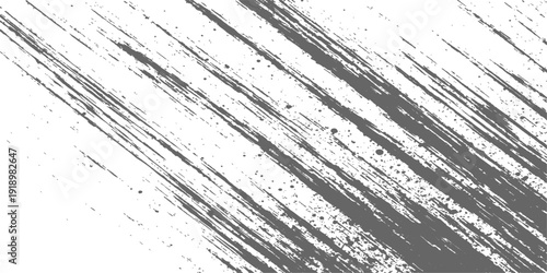 Vintage black and white abstract grunge background featuring a dirty textured wall pattern with a rough grey paint design on old paper material