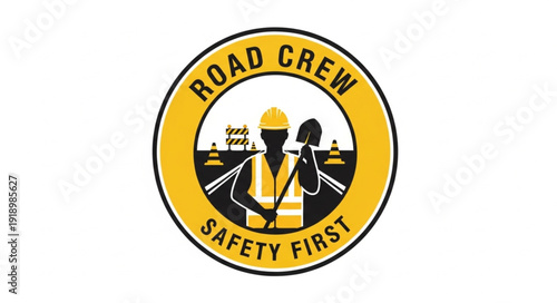 Road Crew Safety First Logo.