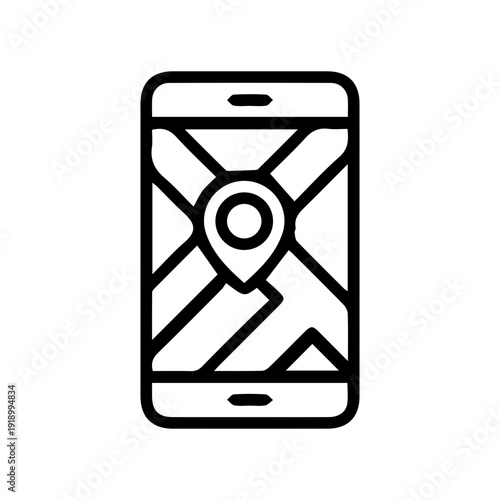 Phone Navigation Icon