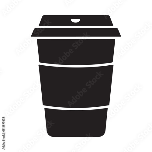 An isolated vector illustration of a green plastic recycling bin and metal garbage can with a lid, featuring a white trash container and empty waste basket object for paper rubbish