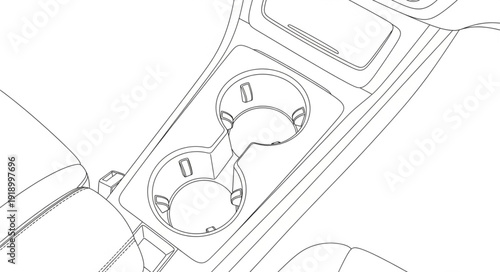 Roundabout Road Intersection Design Diagram.