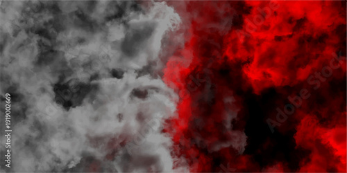 Abstract Watercolor red and black grunge background painting.  dark red smoke Like cloud wave effect on black. Texture and desktop picture, bloody grunge background Red powder explosion cloud on black