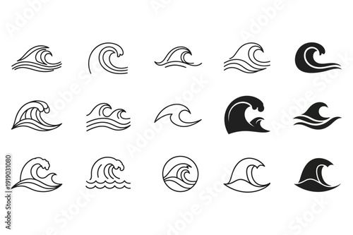 Minimalist placeholder for a vector graphics file icon isolated on transparent background, Vector, illustration