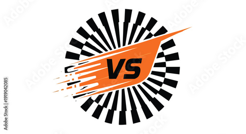 Versus Symbol. Competition. Versus Race. Versus Background.