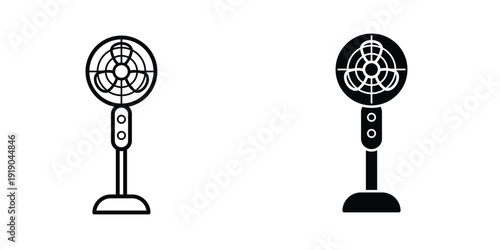 Air Fan icon design template
