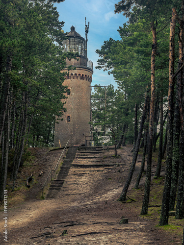 Fotografie Lighthouse in Czolpino, Poland